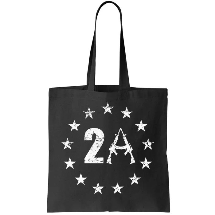 2nd Amendment 13 Stars Flag 2a Ar15 1776 I Will Not Comply Tote Bag