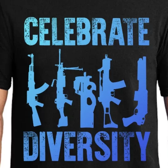 2Nd Adt 2A Pro Guns Celebrate Diversity Cool Gift Pajama Set