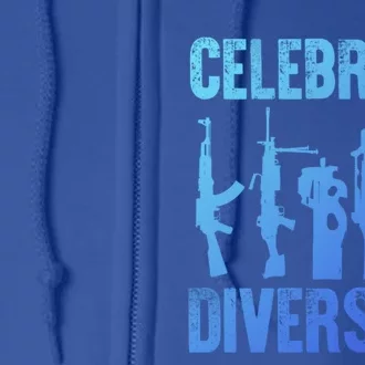 2Nd Adt 2A Pro Guns Celebrate Diversity Cool Gift Full Zip Hoodie