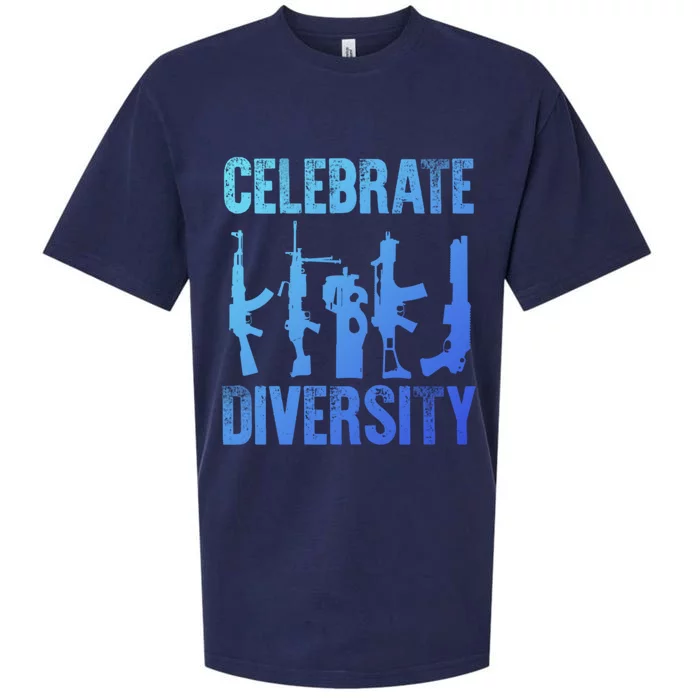 2Nd Adt 2A Pro Guns Celebrate Diversity Cool Gift Sueded Cloud Jersey T-Shirt