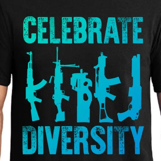 2Nd Adt 2A Pro Guns Celebrate Diversity Cool Gift Pajama Set