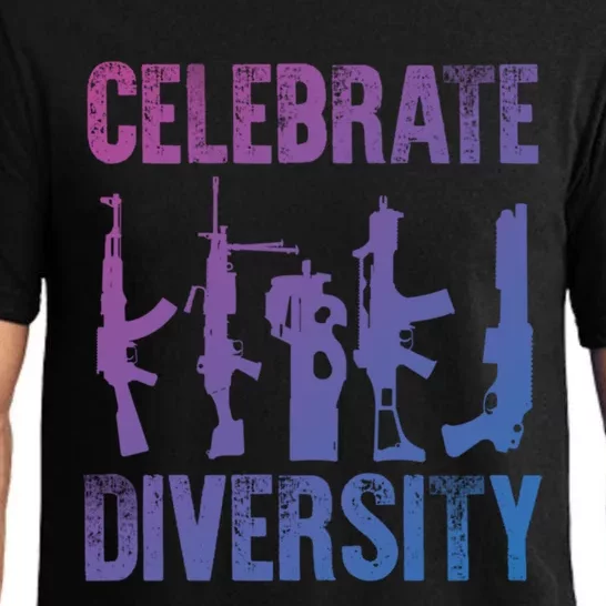 2Nd Adt 2A Pro Guns Celebrate Diversity Cool Gift Pajama Set