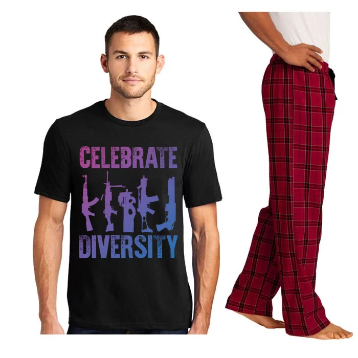 2Nd Adt 2A Pro Guns Celebrate Diversity Cool Gift Pajama Set