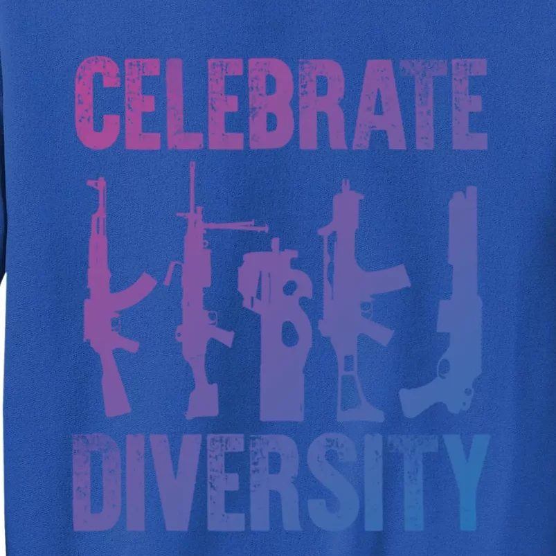 2Nd Adt 2A Pro Guns Celebrate Diversity Cool Gift Tall Sweatshirt