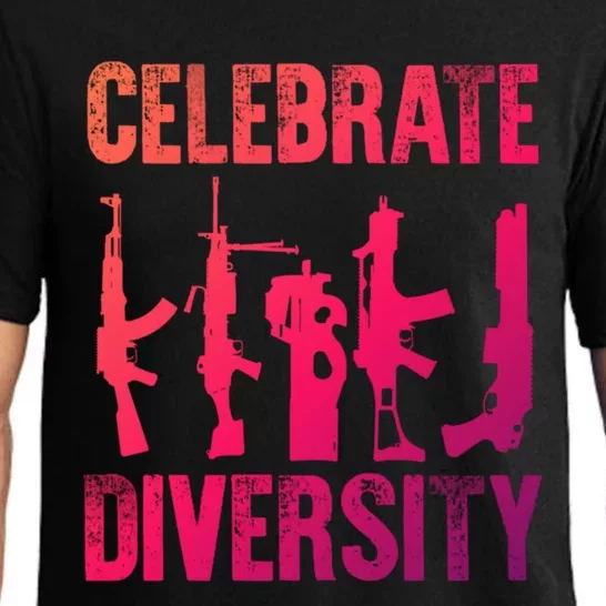 2Nd Adt 2A Pro Guns Celebrate Diversity Cool Gift Pajama Set