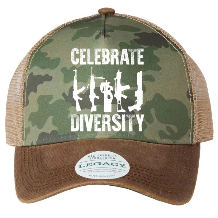 2nd Adt 2a Pro Guns Cute Gift Celebrate Diversity Gift Legacy Tie Dye Trucker Hat