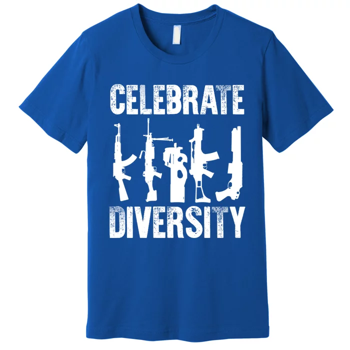 2nd Adt 2a Pro Guns Cute Gift Celebrate Diversity Gift Premium T-Shirt