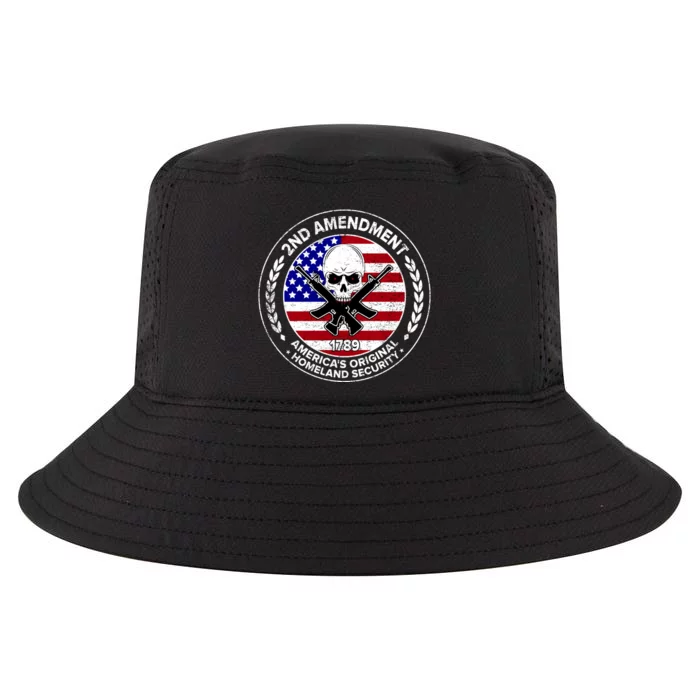 2nd Amendment America's Original Homeland Security 1789 Cool Comfort Performance Bucket Hat