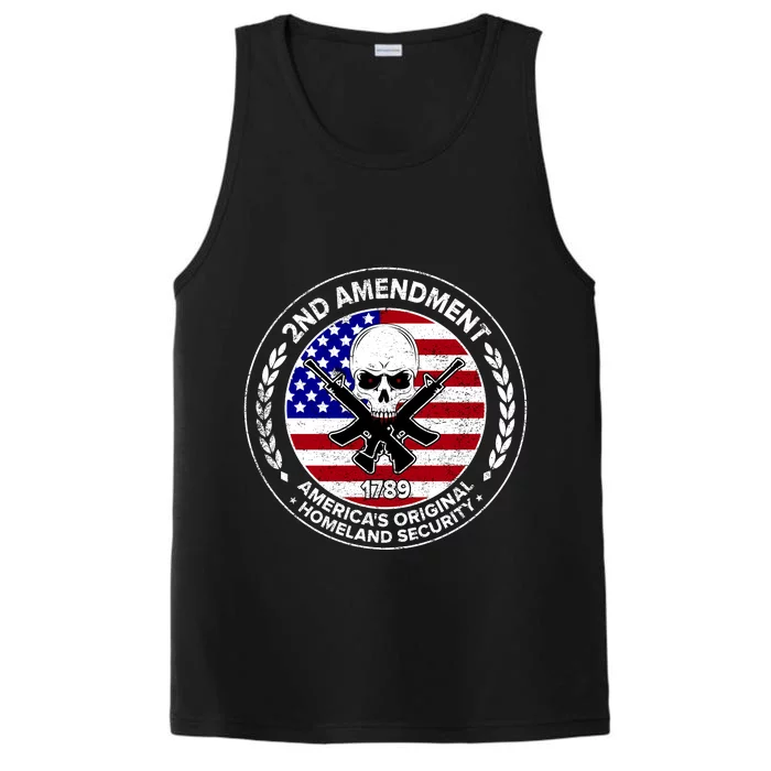 2nd Amendment America's Original Homeland Security 1789 Performance Tank