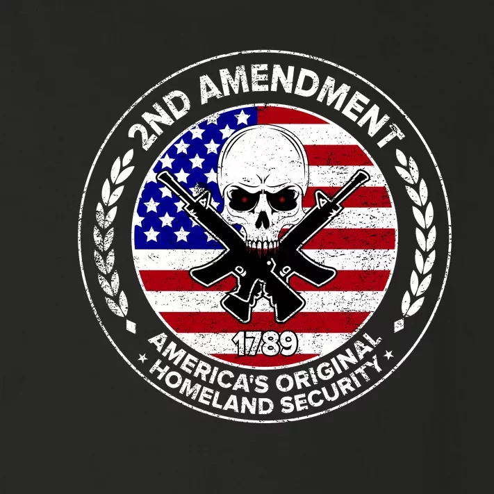 2nd Amendment America's Original Homeland Security 1789 Toddler Long Sleeve Shirt