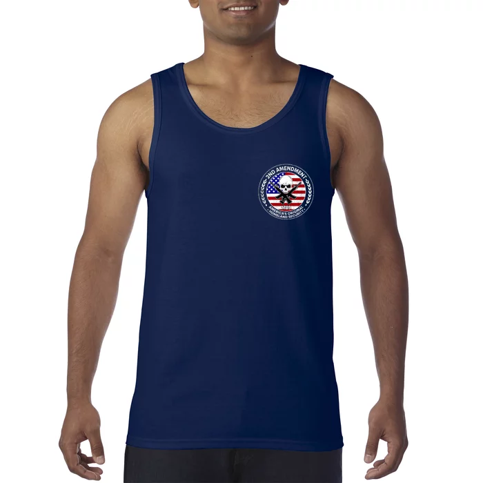 2nd Amendment America's Original Homeland Security 1789 Front And Back Front & Back Tank Top