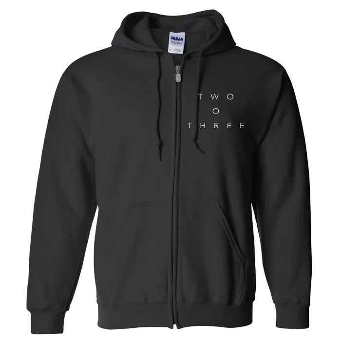 203 Area Code Connecticut Bridgeport Full Zip Hoodie