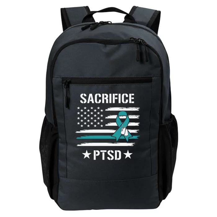 22 A Day Soldier Veteran PTSD Awareness USA Flag Daily Commute Backpack