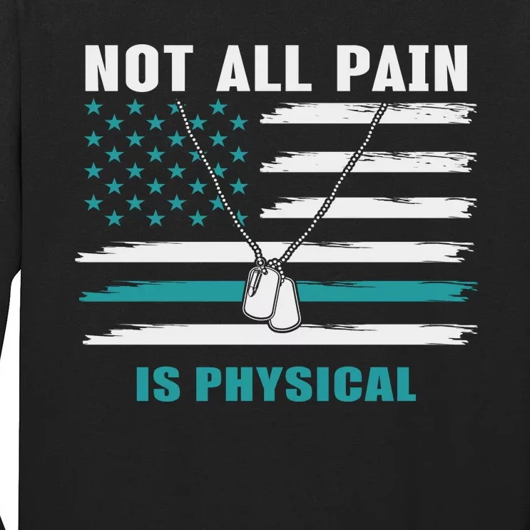 22 A Day Soldier Veteran PTSD Awareness Tall Long Sleeve T-Shirt