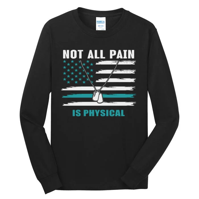 22 A Day Soldier Veteran PTSD Awareness Tall Long Sleeve T-Shirt