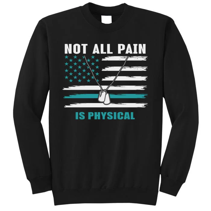 22 A Day Soldier Veteran PTSD Awareness Tall Sweatshirt