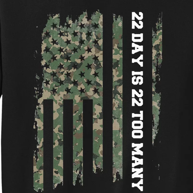 22 A Day Veteran Lives Matter Army Suicide Awareness Sweatshirt