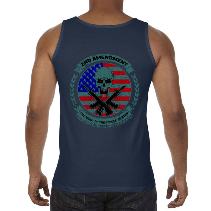 2nd Amendment Front And Back Design Front & Back Comfort Colors® Tank Top