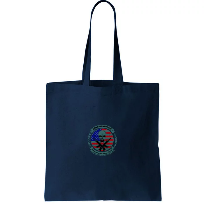 2nd Amendment Front And Back Design Front & Back Tote Bag