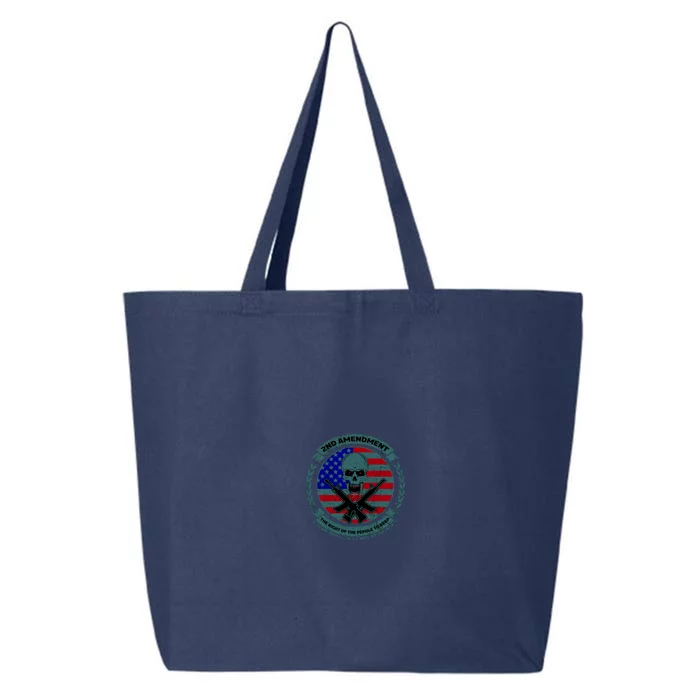 2nd Amendment Front And Back Design Front & Back 25L Jumbo Tote