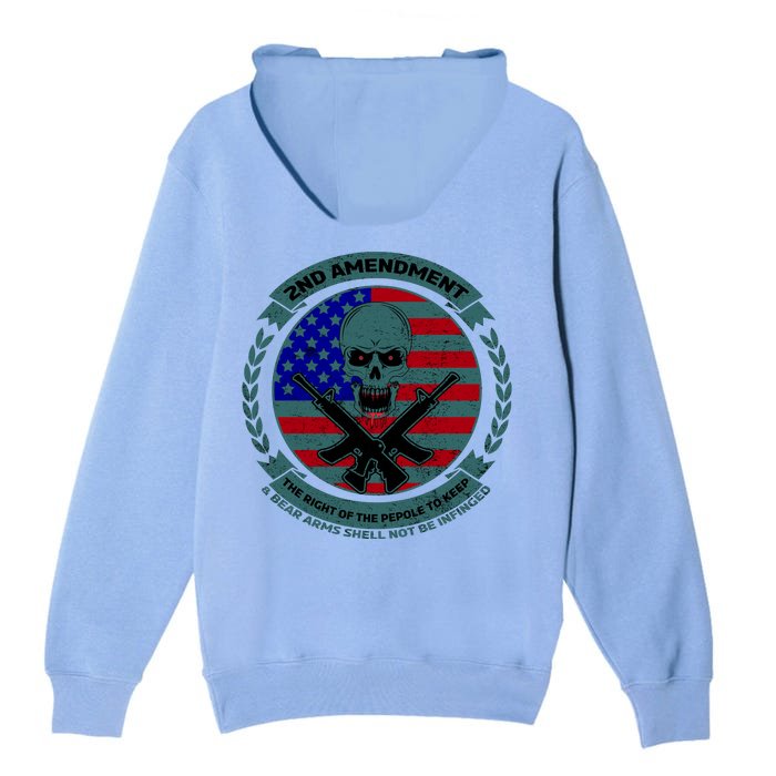 2nd Amendment Front And Back Design Front & Back Unisex Surf Hoodie