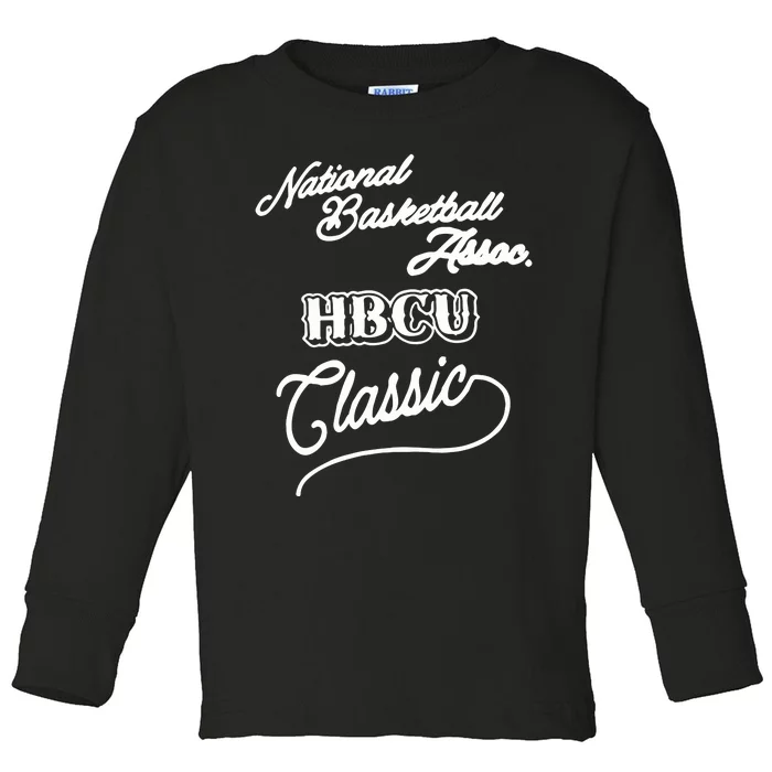 2024 Allstar Game X Hbcu Classic Chenille Toddler Long Sleeve Shirt