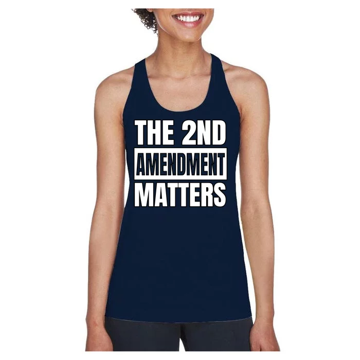 2nd Amendment Matters Women's Racerback Tank