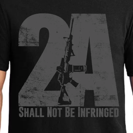 2nd Amendment Not Infringed AR15 Rifle Gun Owner Pajama Set