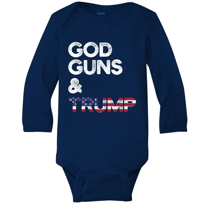 2nd Adt Pro Gun Gift Funny Gift Baby Long Sleeve Bodysuit