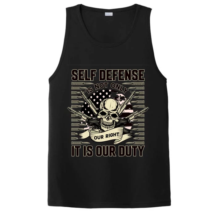 2nd Amendment Self Defense Performance Tank