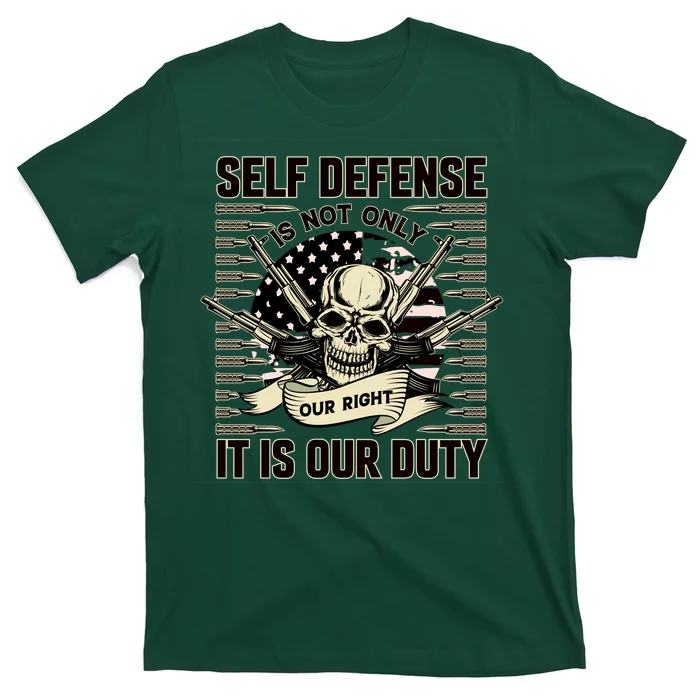 2nd Amendment Self Defense T-Shirt