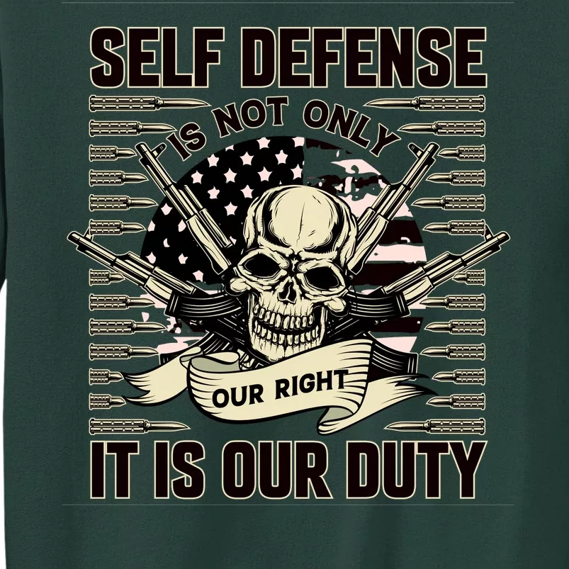 2nd Amendment Self Defense Tall Sweatshirt