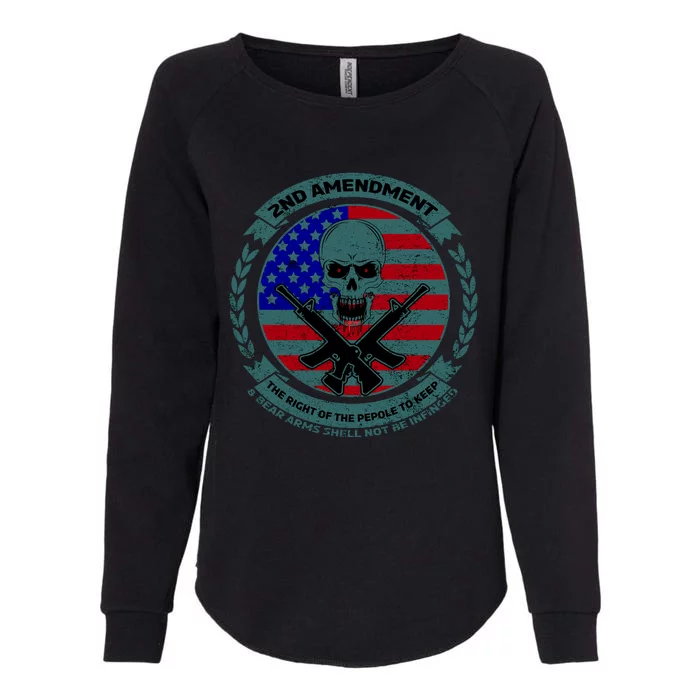 2nd Amendment The Right For The People To Keep Womens California Wash Sweatshirt