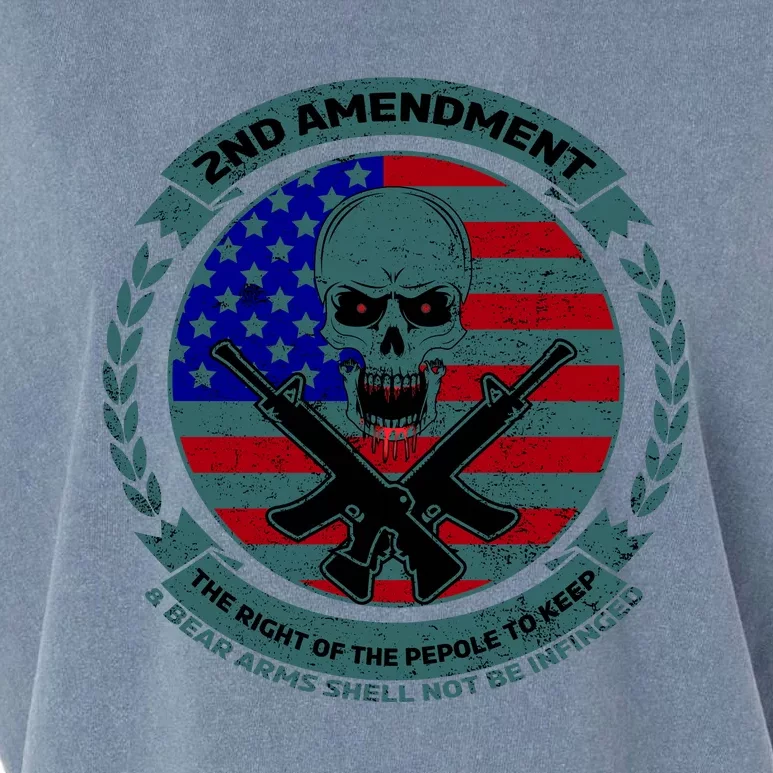 2nd Amendment The Right For The People To Keep Garment-Dyed Women's Muscle Tee