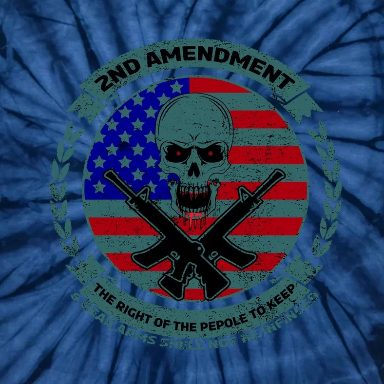 2nd Amendment The Right For The People To Keep Tie-Dye T-Shirt