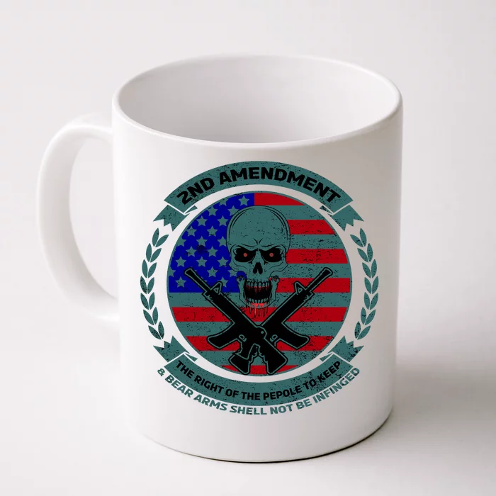 2nd Amendment The Right For The People To Keep Front & Back Coffee Mug