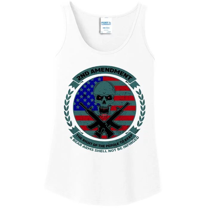 2nd Amendment The Right For The People To Keep Ladies Essential Tank