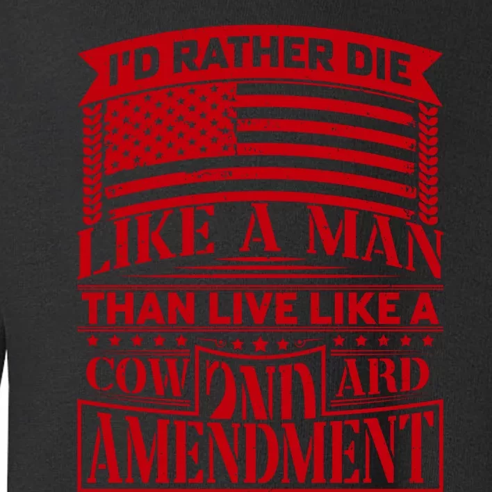 2nd Amendment Veteran T Toddler Sweatshirt