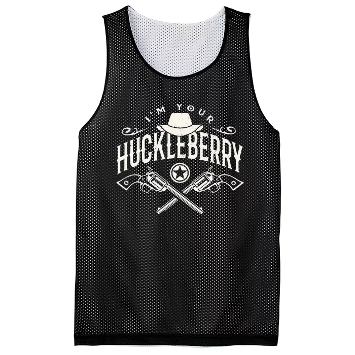 2nd Amendment Western Gunfighter CCW Huckleberry Mesh Reversible Basketball Jersey Tank