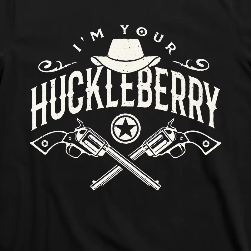 2nd Amendment Western Gunfighter CCW Huckleberry T-Shirt