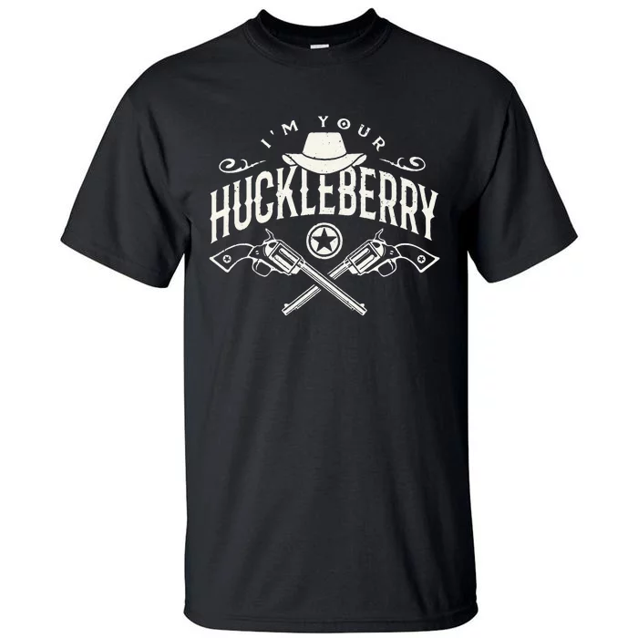 2nd Amendment Western Gunfighter CCW Huckleberry Tall T-Shirt