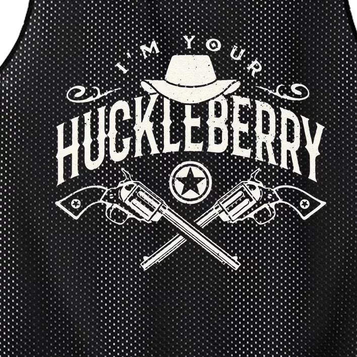 2nd Amendment Western Gunfighter CCW Huckleberry Mesh Reversible Basketball Jersey Tank