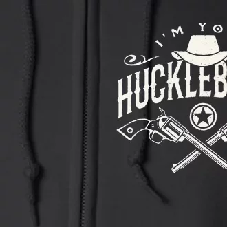 2nd Amendment Western Gunfighter CCW Huckleberry Full Zip Hoodie