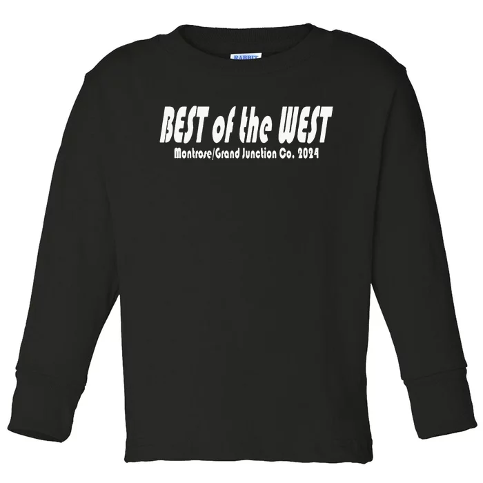 2024 Botw Toddler Long Sleeve Shirt