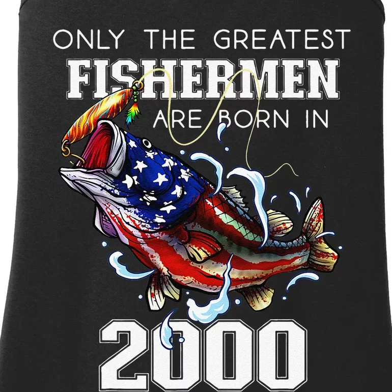 23rd Birthday 2000 Fishermen Bass Fishing 23 Year Old Ladies Essential Tank