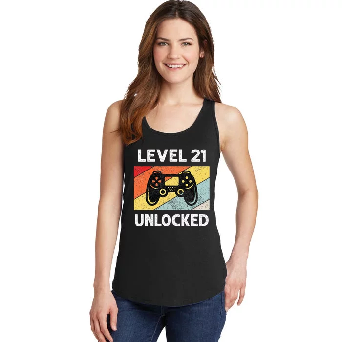 21st Birthday 21 Year Old Ladies Essential Tank