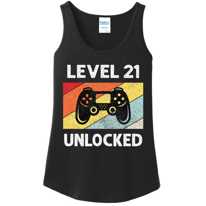 21st Birthday 21 Year Old Ladies Essential Tank