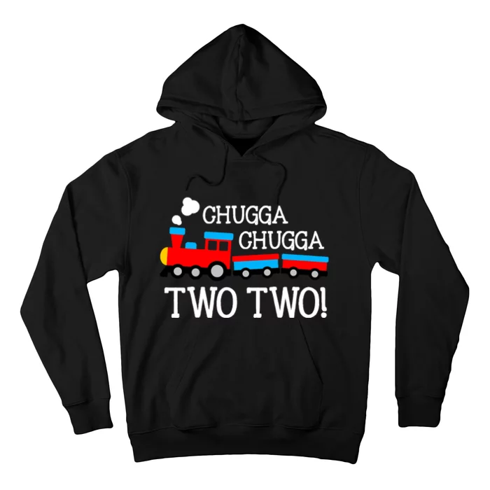 2nd Birthday Boy Train Chugga Chugga Hoodie