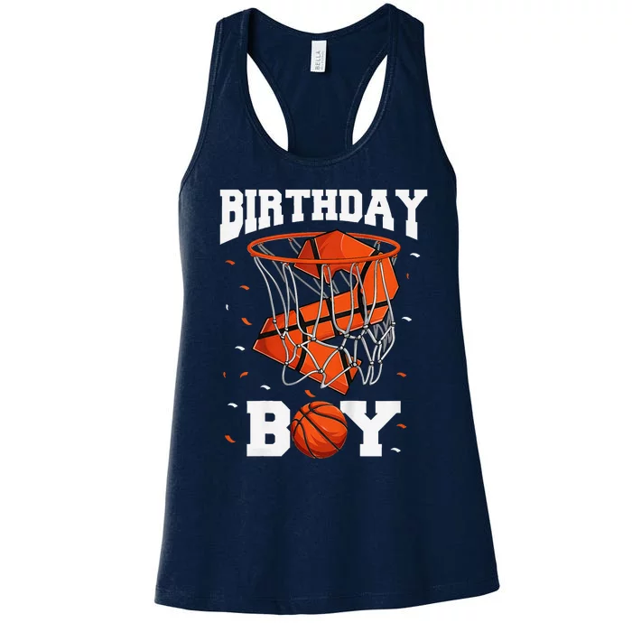 2nd Birthday Basketball 2 Year Old Women's Racerback Tank