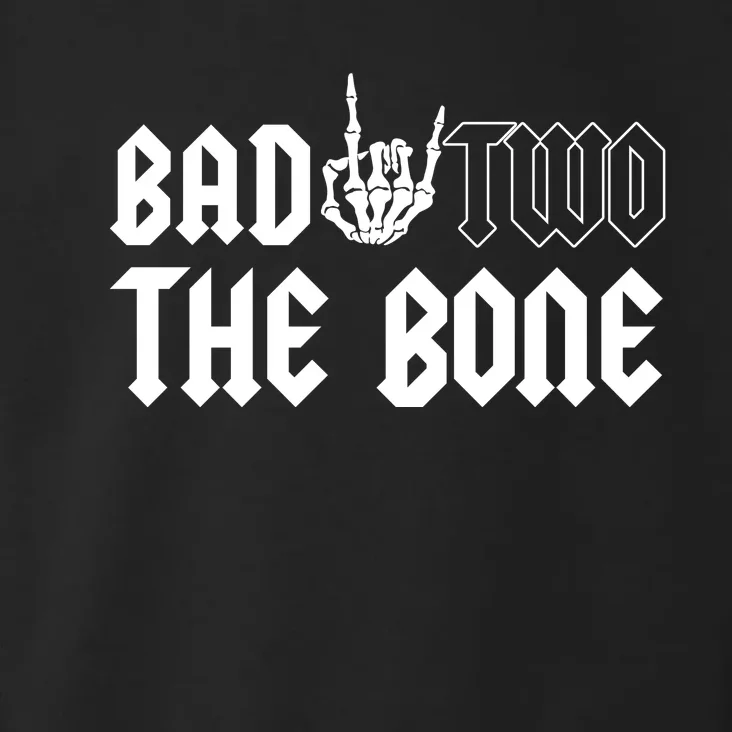 2nd Birthday Bad Two The Bone Party Toddler Hoodie